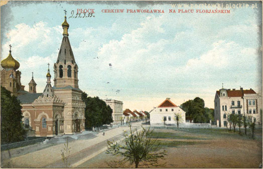 Płocka cerkiew prawosławna na Placu Floriańskim