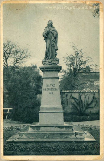 Statua Matki Boskiej w Gimn. Żeńskim