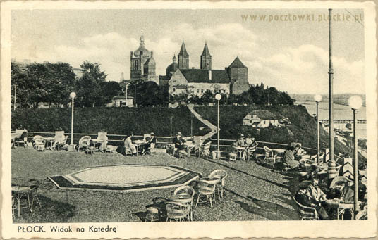 Wyd. Ksi�garnia E. Trautmann, P�ock. Widok na Katedr�.