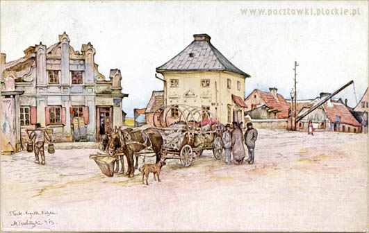 M. Trzebi�ski. P�ock, Rogatki Bielskie, Tow. art. wyd. Gryf w Warszawie