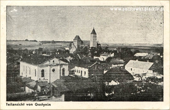 widok na dawny Gostynin