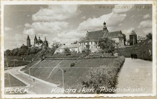 Płock. Katedra i kościół Podominikański.